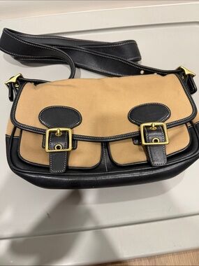 Vintage Coach Cargo Crossbody